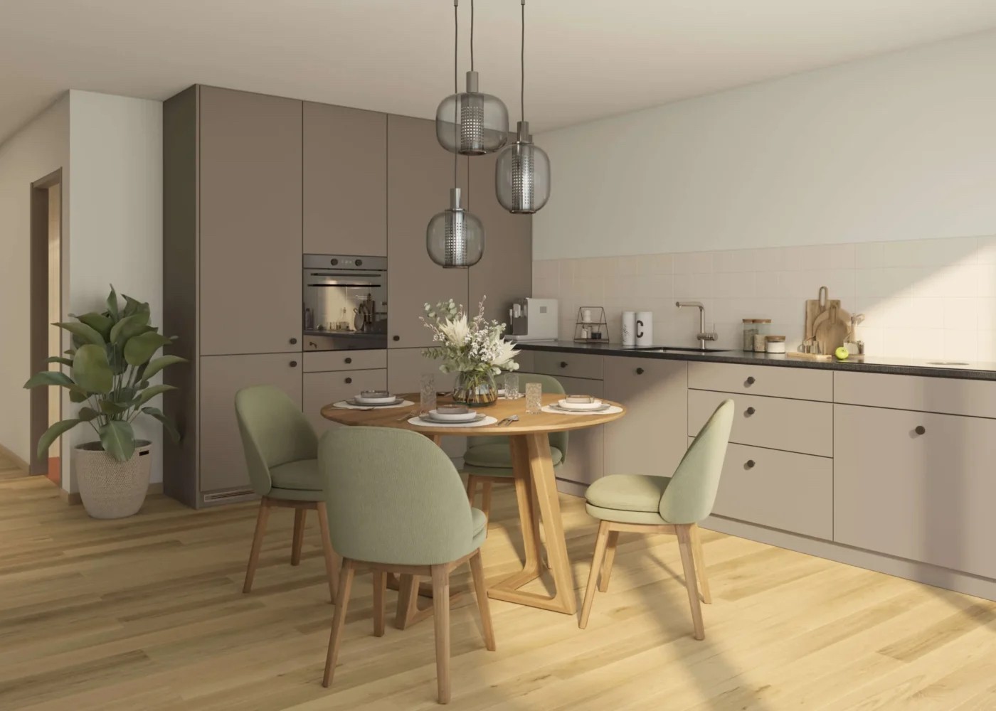 3 ½ pièces appartement