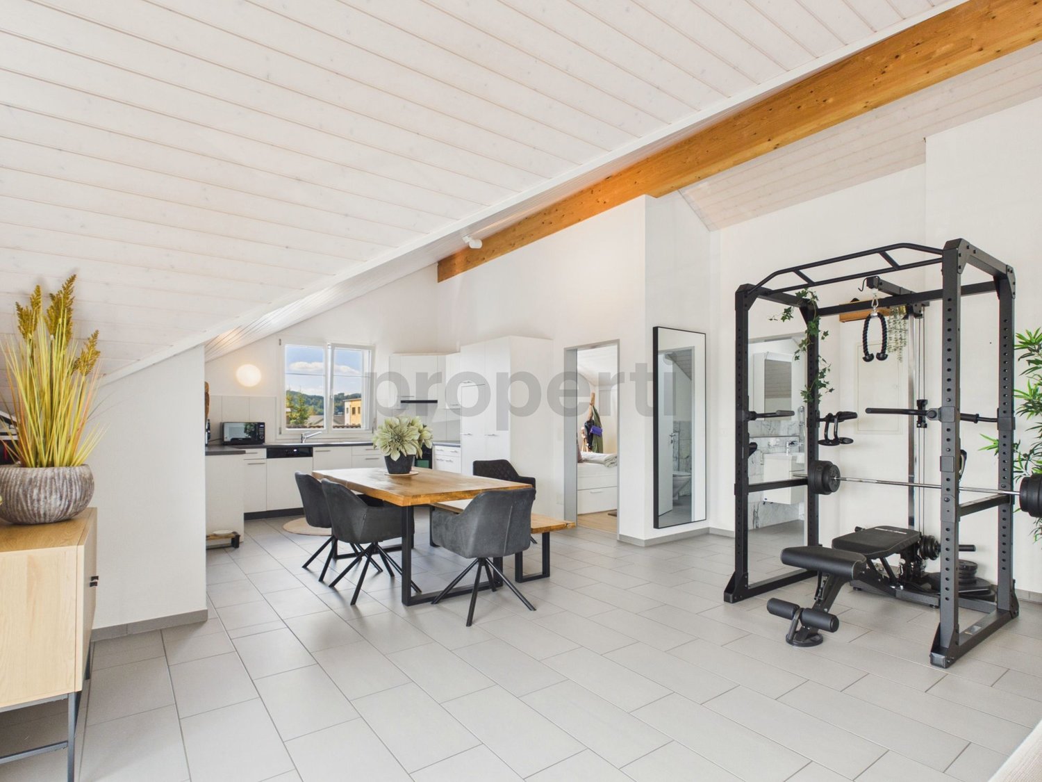 2 ½ rooms roof flat