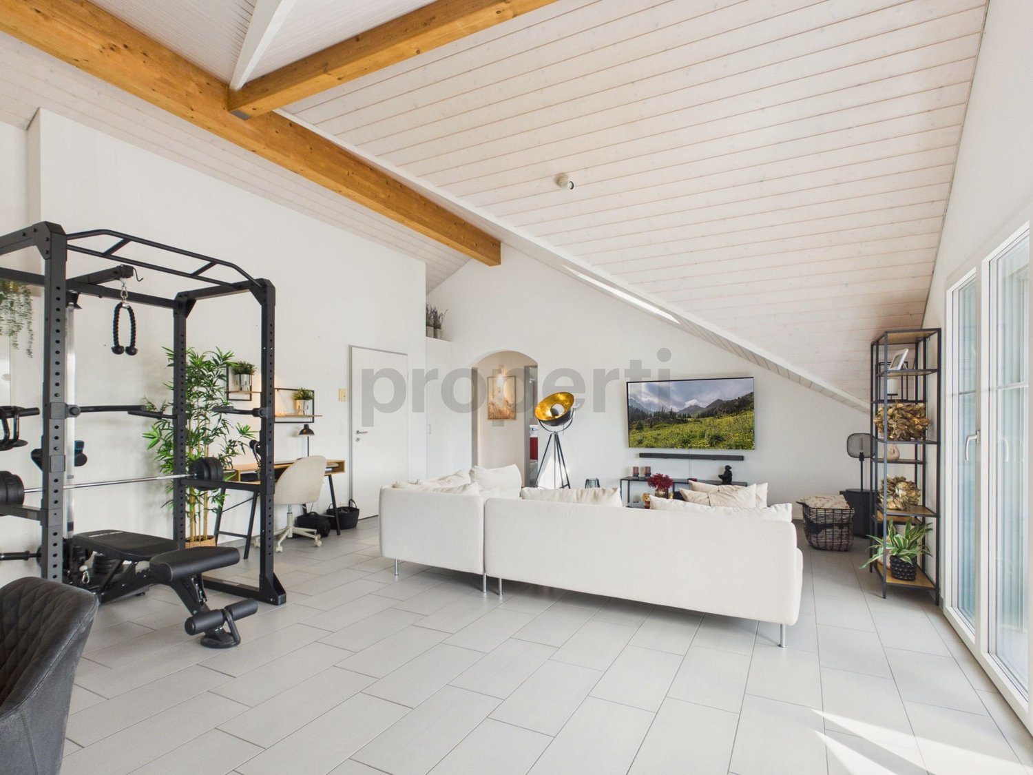 2 ½ rooms roof flat