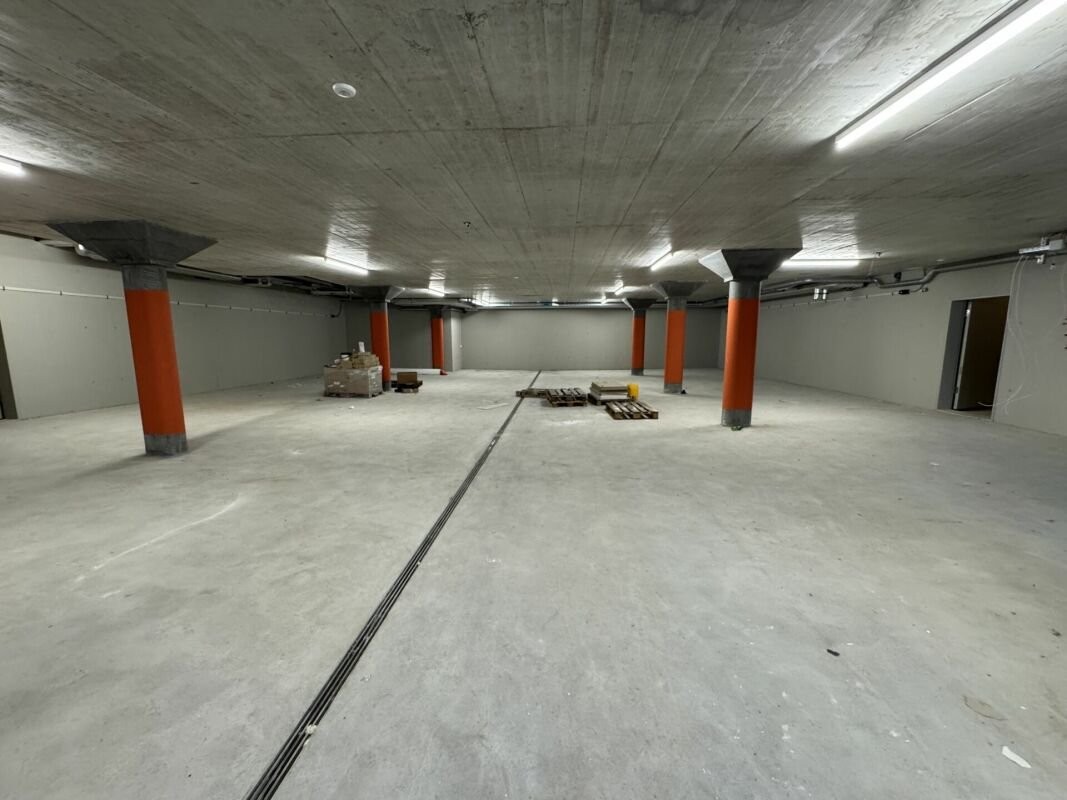 Covered bike parking