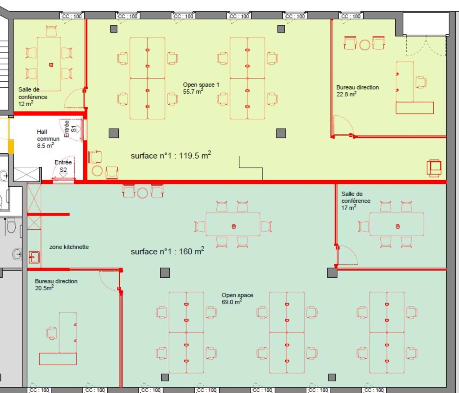 120m² office, photo 3 of 10