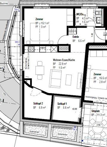 2 ½ rooms apartment, photo 1 of 4