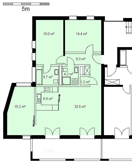4 ½ pièces appartement