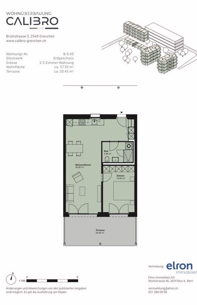 2 ½ rooms apartment, photo 5 of 5