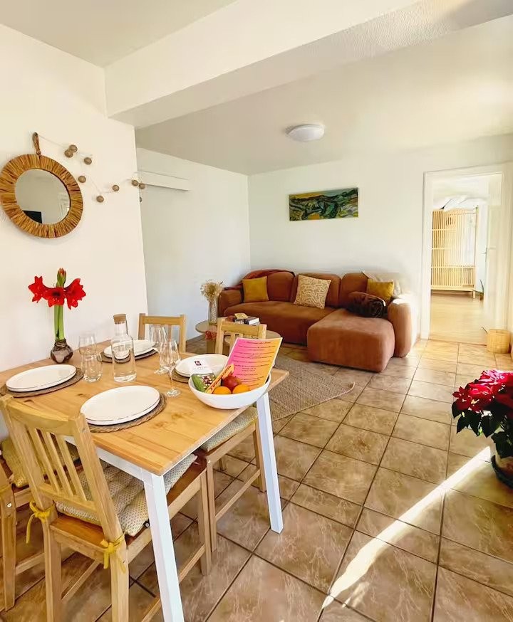 2 ½ rooms furnished flat