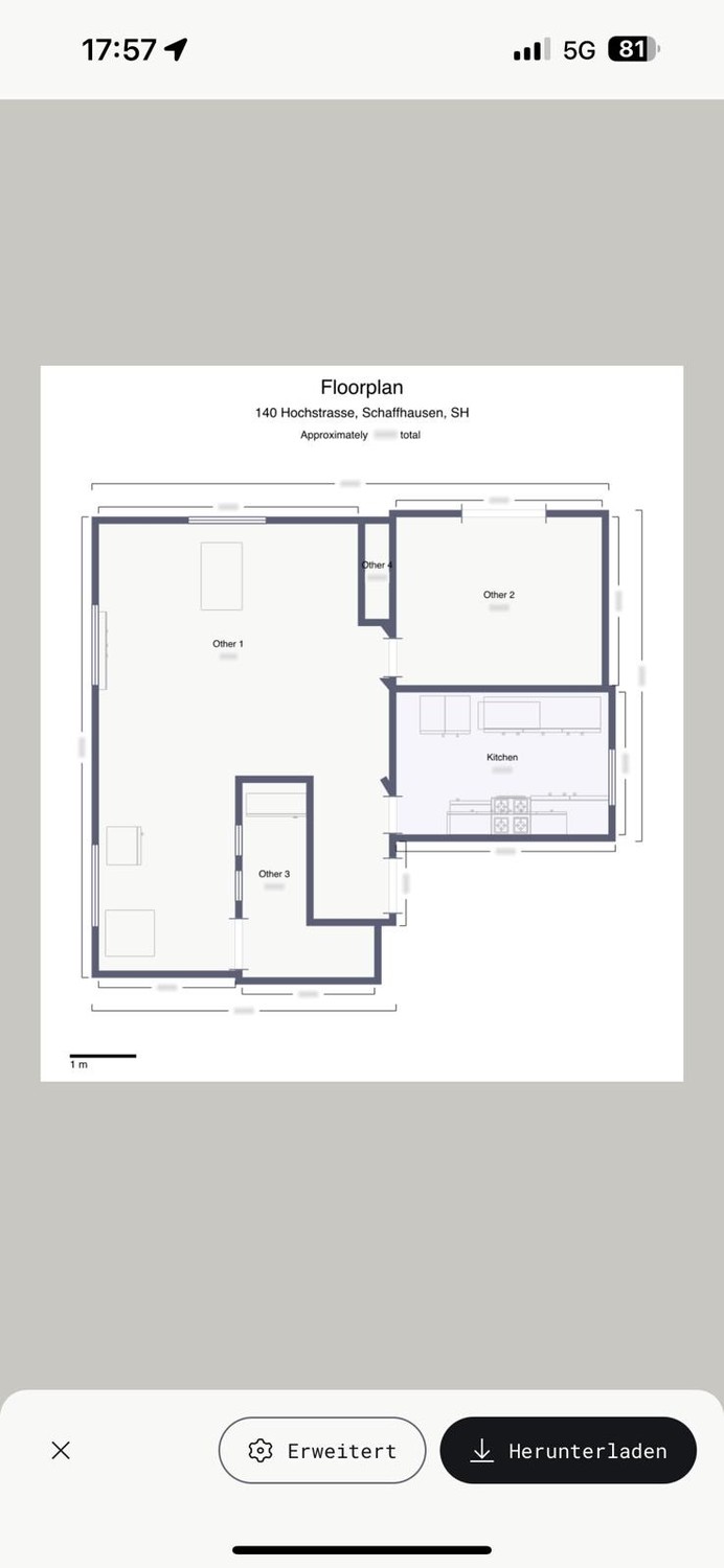 2 ½ rooms apartment