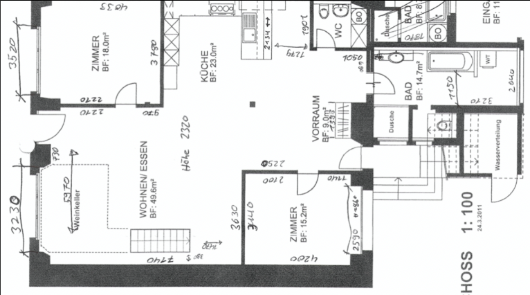3 ½ rooms apartment