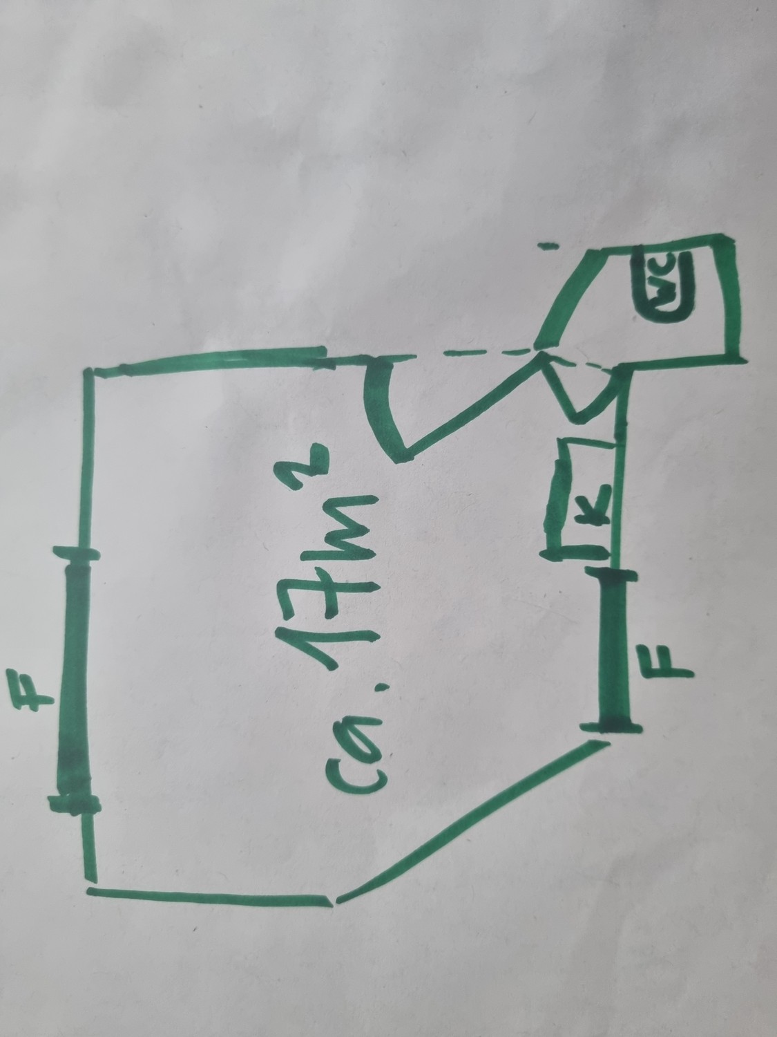 17m² office, photo 3 of 3