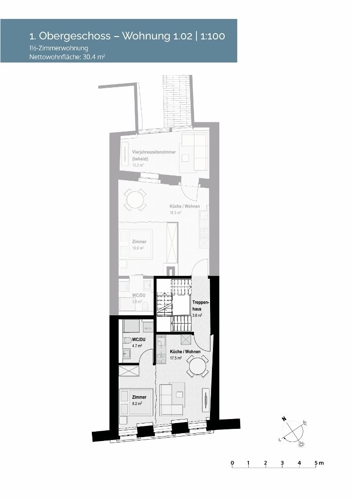 1 ½ rooms apartment, photo 5 of 5