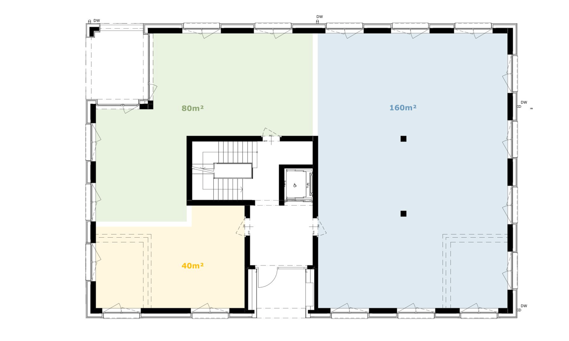 360m² commercial