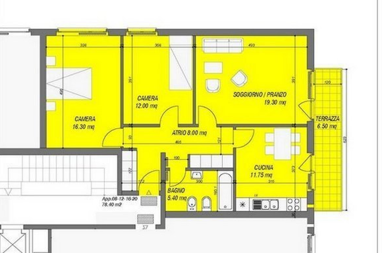 4 ½ rooms apartment