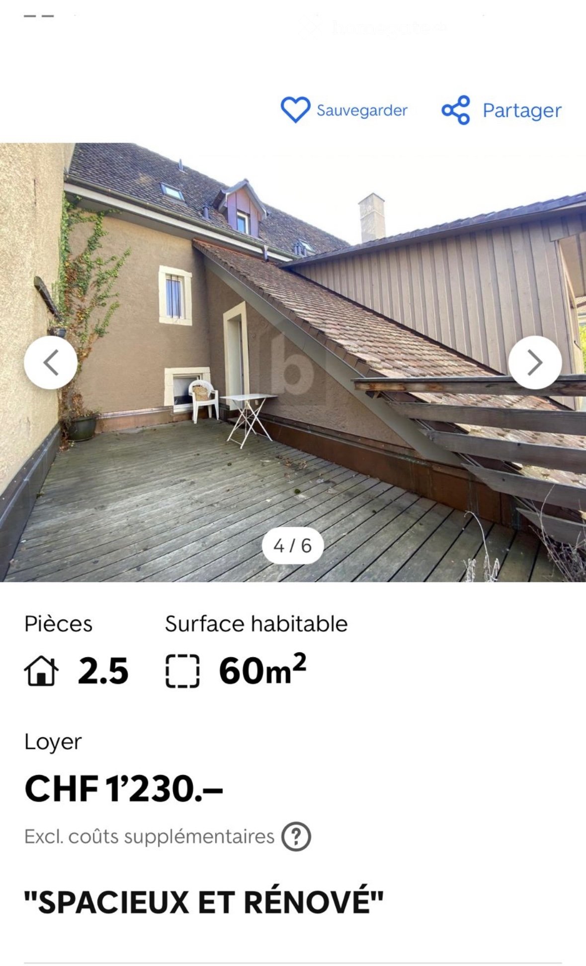 2 ½ rooms apartment, photo 1 of 2