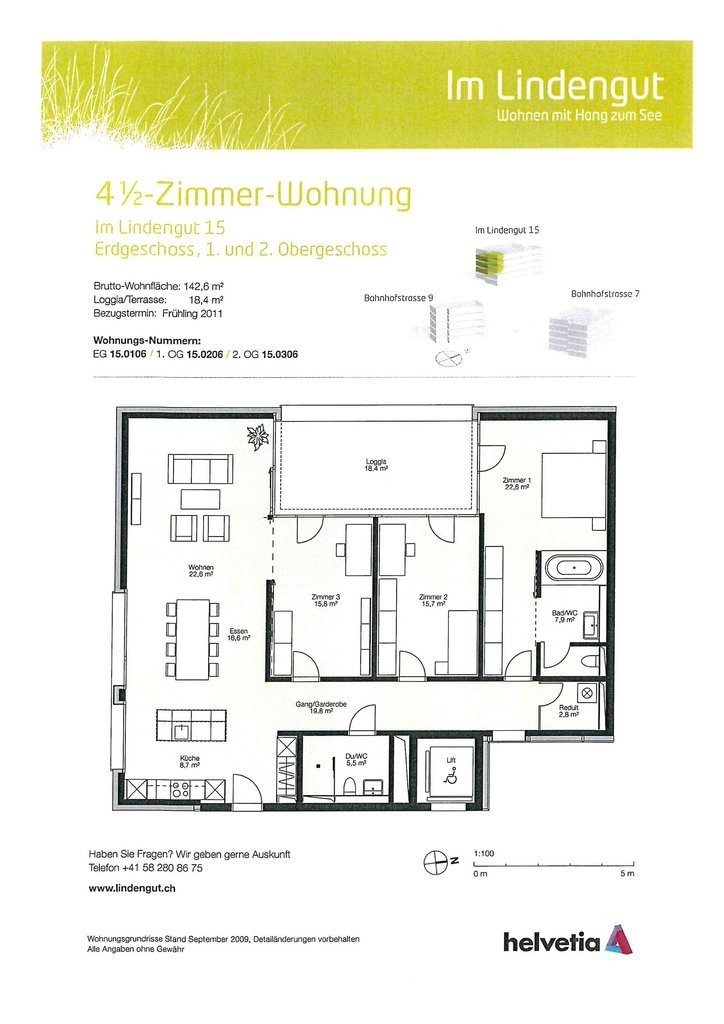4 ½ rooms apartment