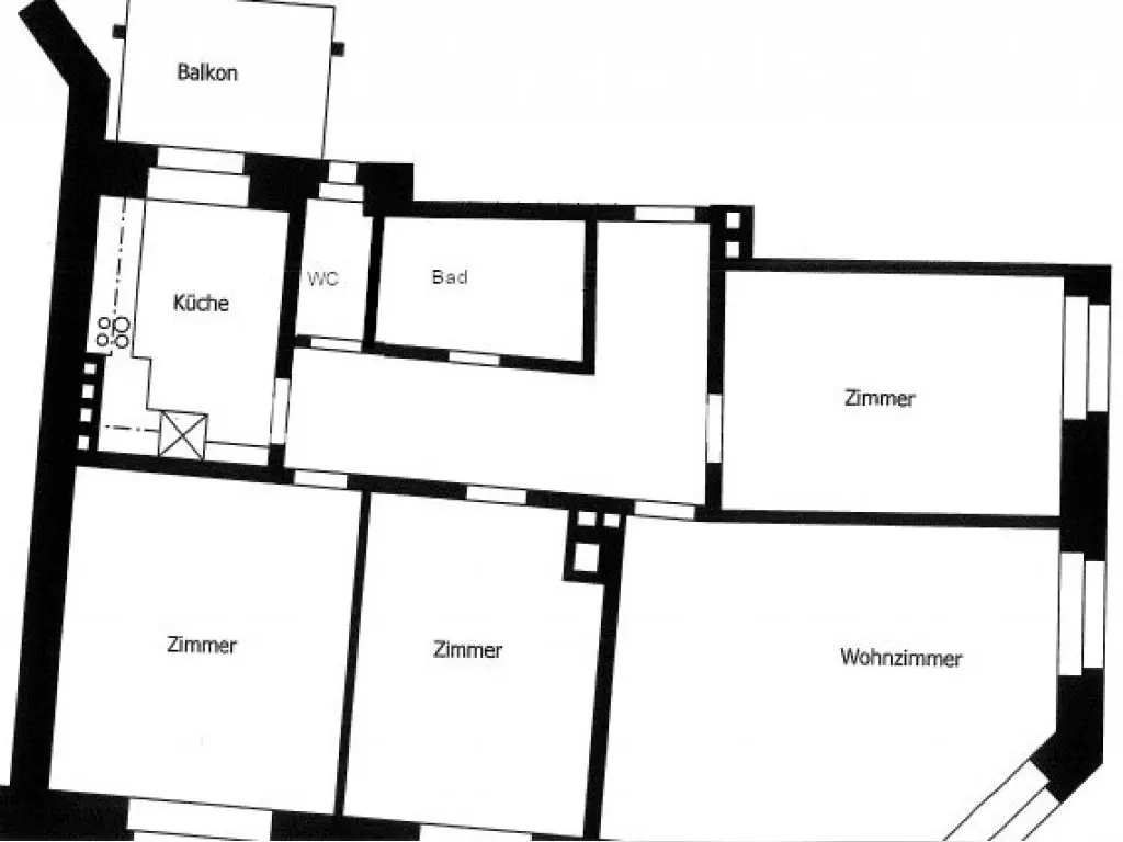 4 rooms apartment, photo 2 of 10