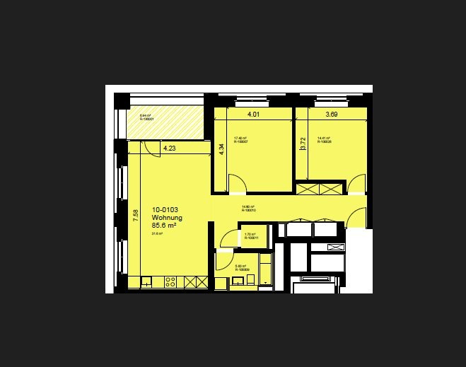 3 ½ rooms apartment, photo 5 of 6