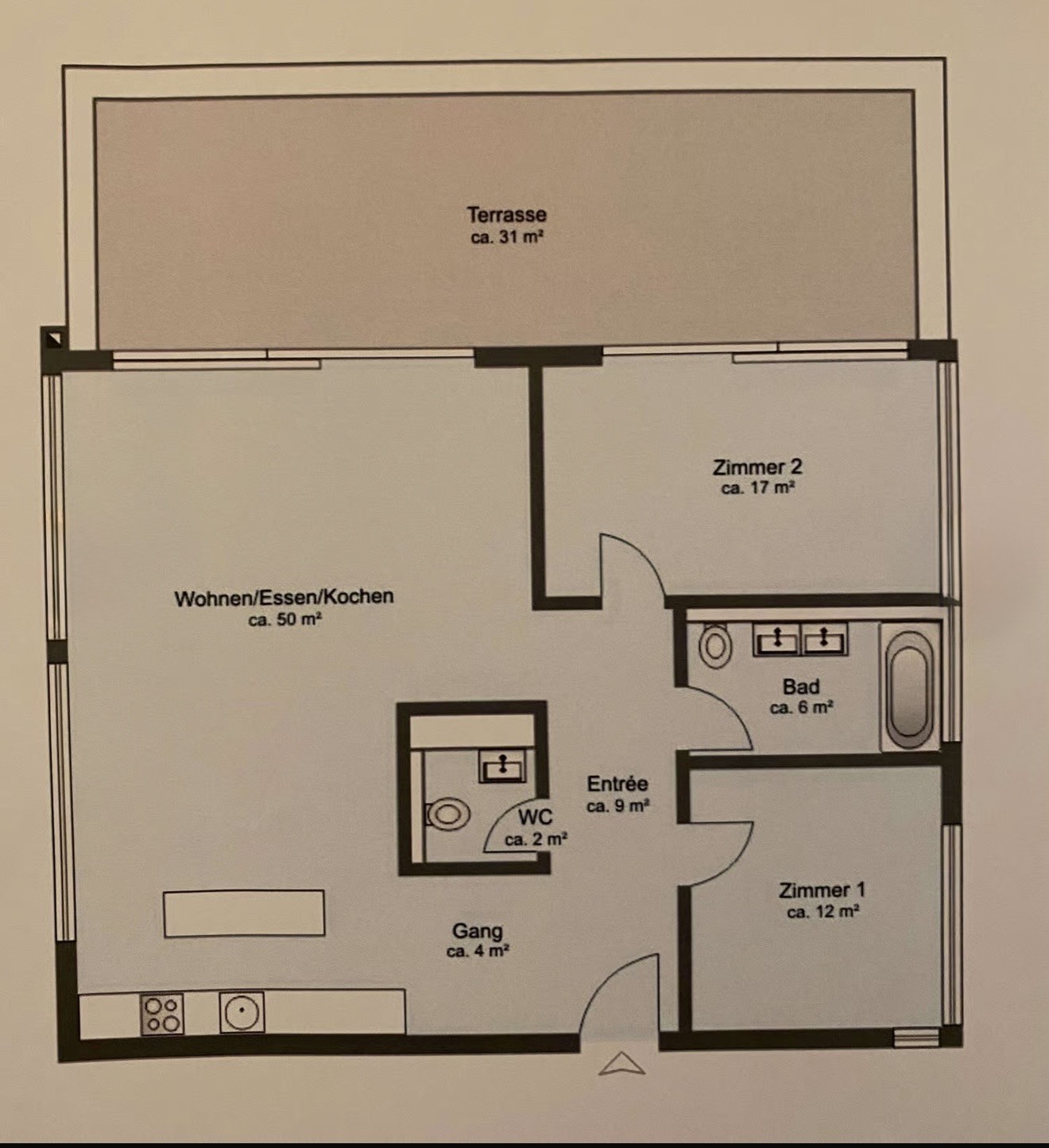 4 ½ rooms apartment