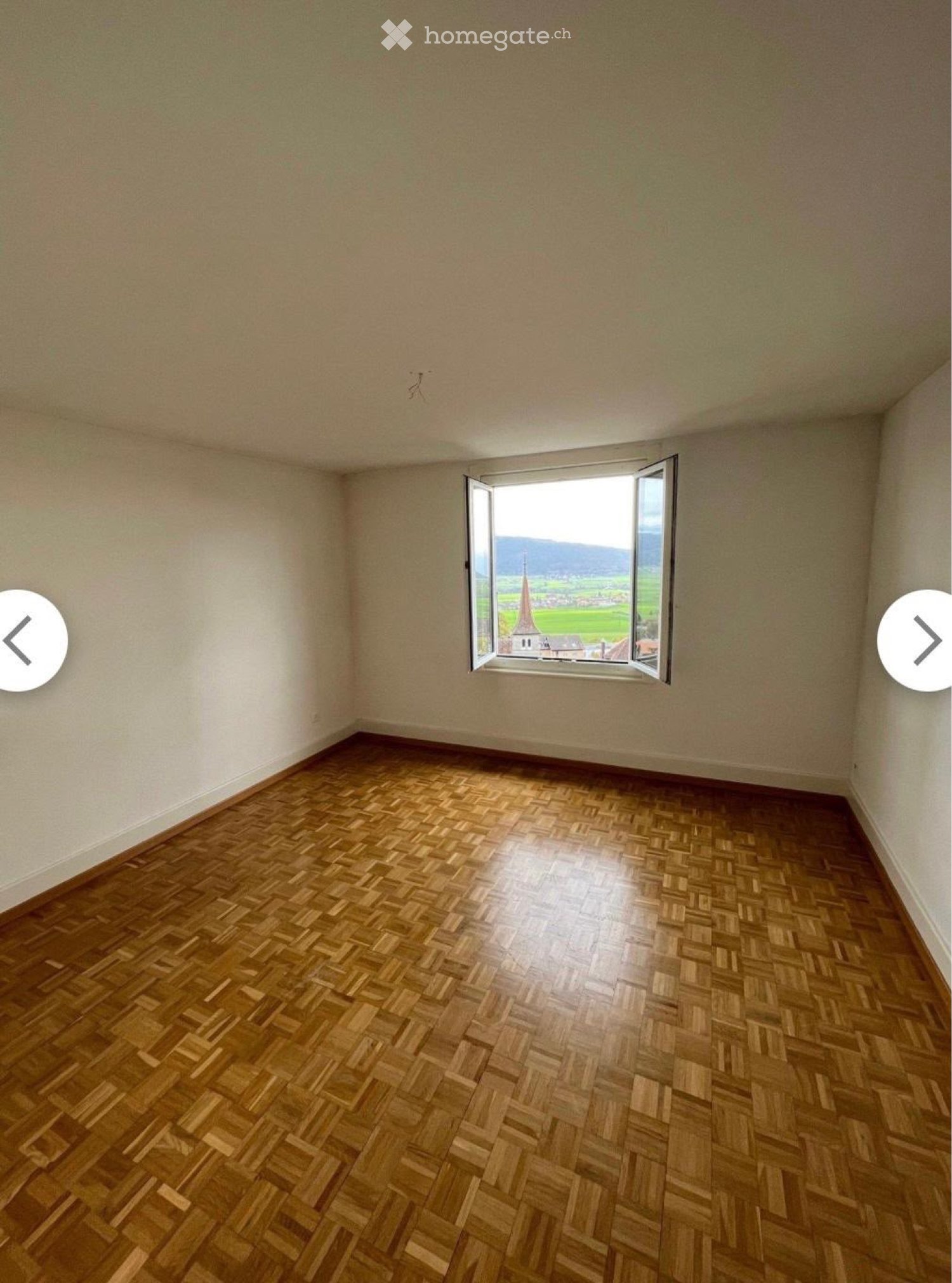 3 room apartment

3-room apartment to be handed over quickly in fontainemelon

This apartment located on the 3rd floor of a building in the heart of the val de ruz consists of:
-an entrance hall leading to the different rooms
-two bedrooms
-a living room with a view of the val de ruz
-equipped kitch, photo 5 of 5