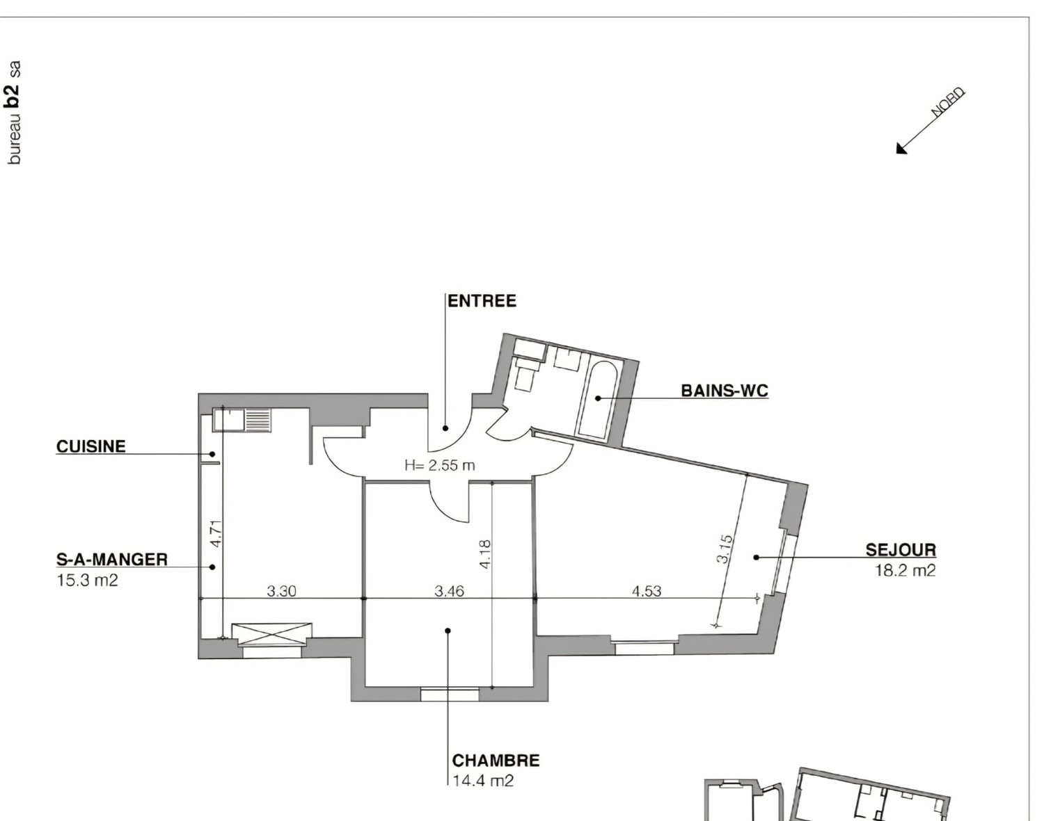 3 rooms apartment, photo 5 of 5