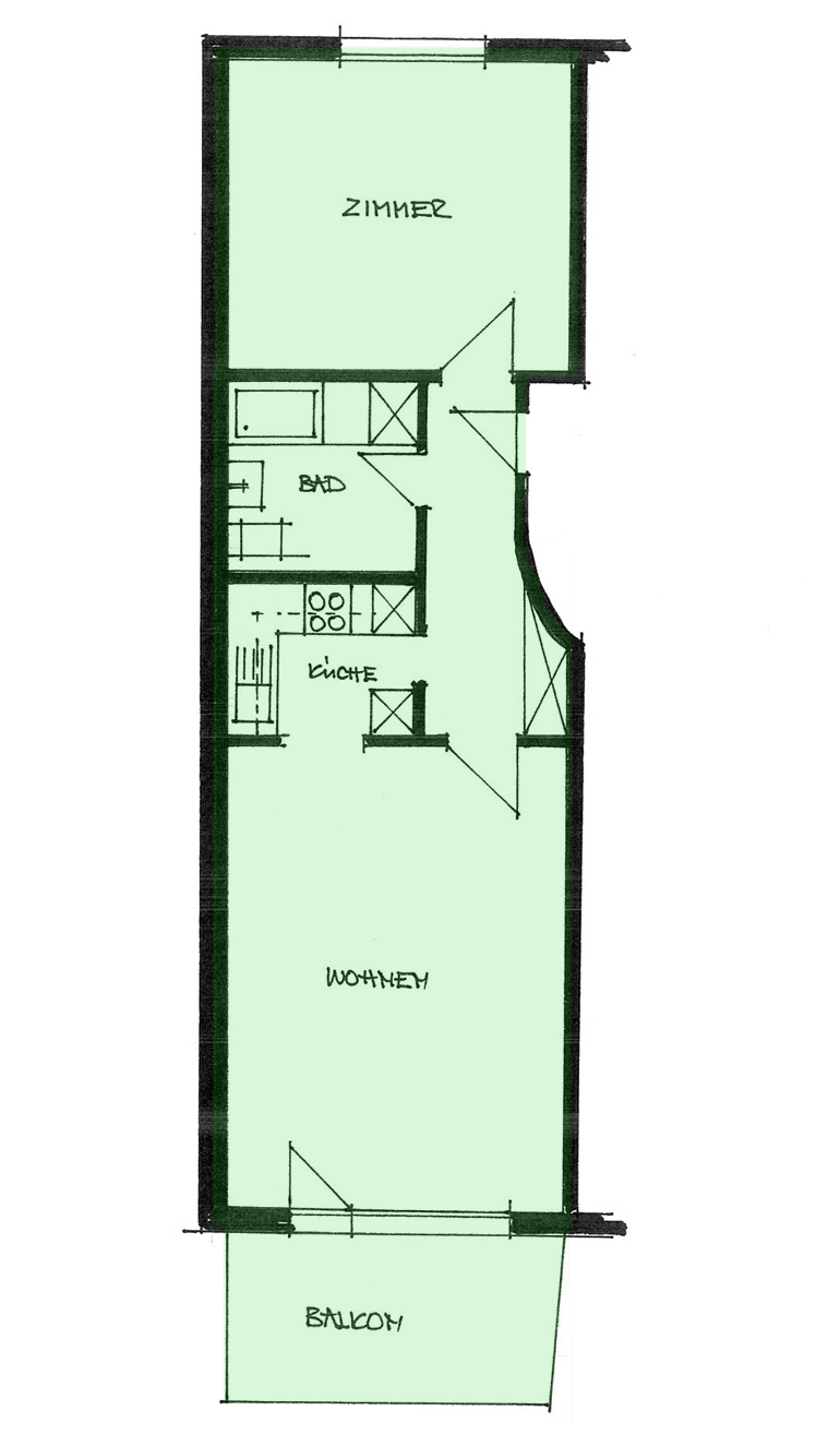 2 rooms apartment, photo 5 of 5