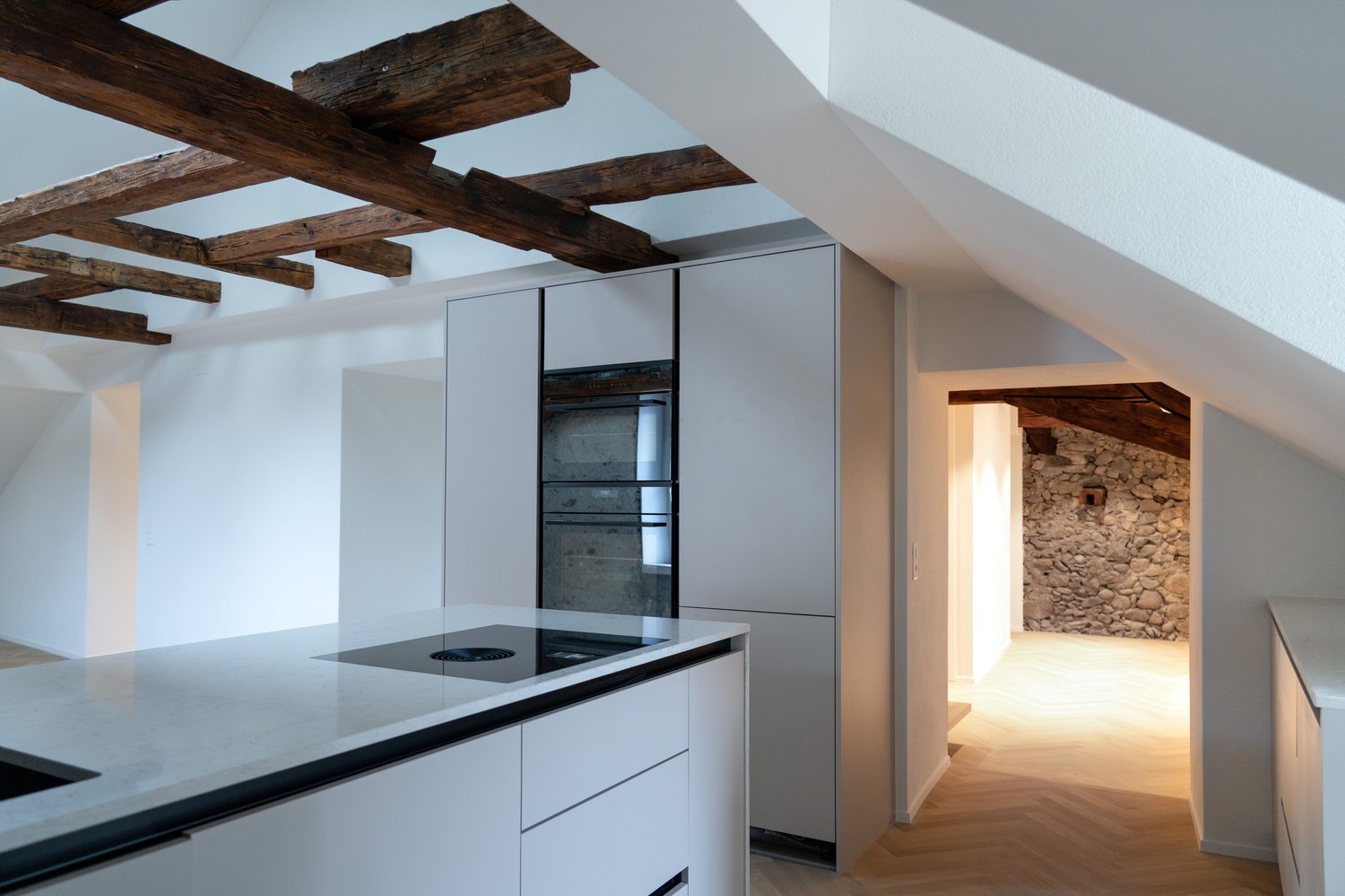 Appartement duplex de 4 ½ pièces sous les combles