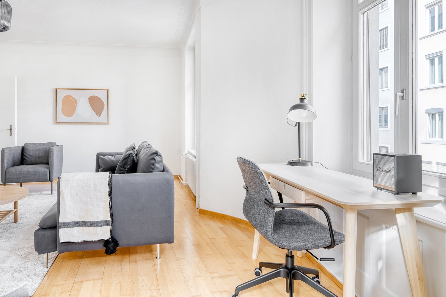 3 ½ pièces appartement meublé