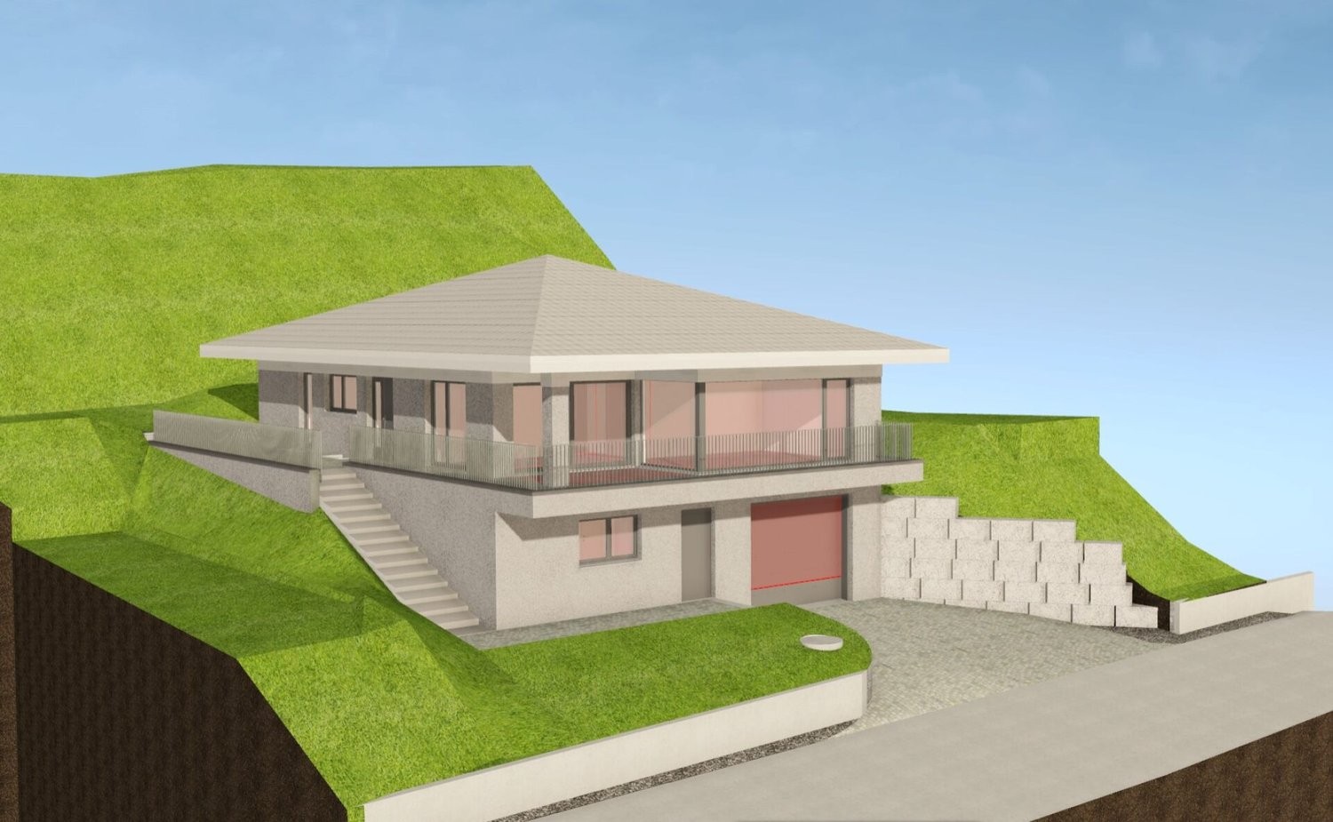 604m² building land, photo 3 of 3