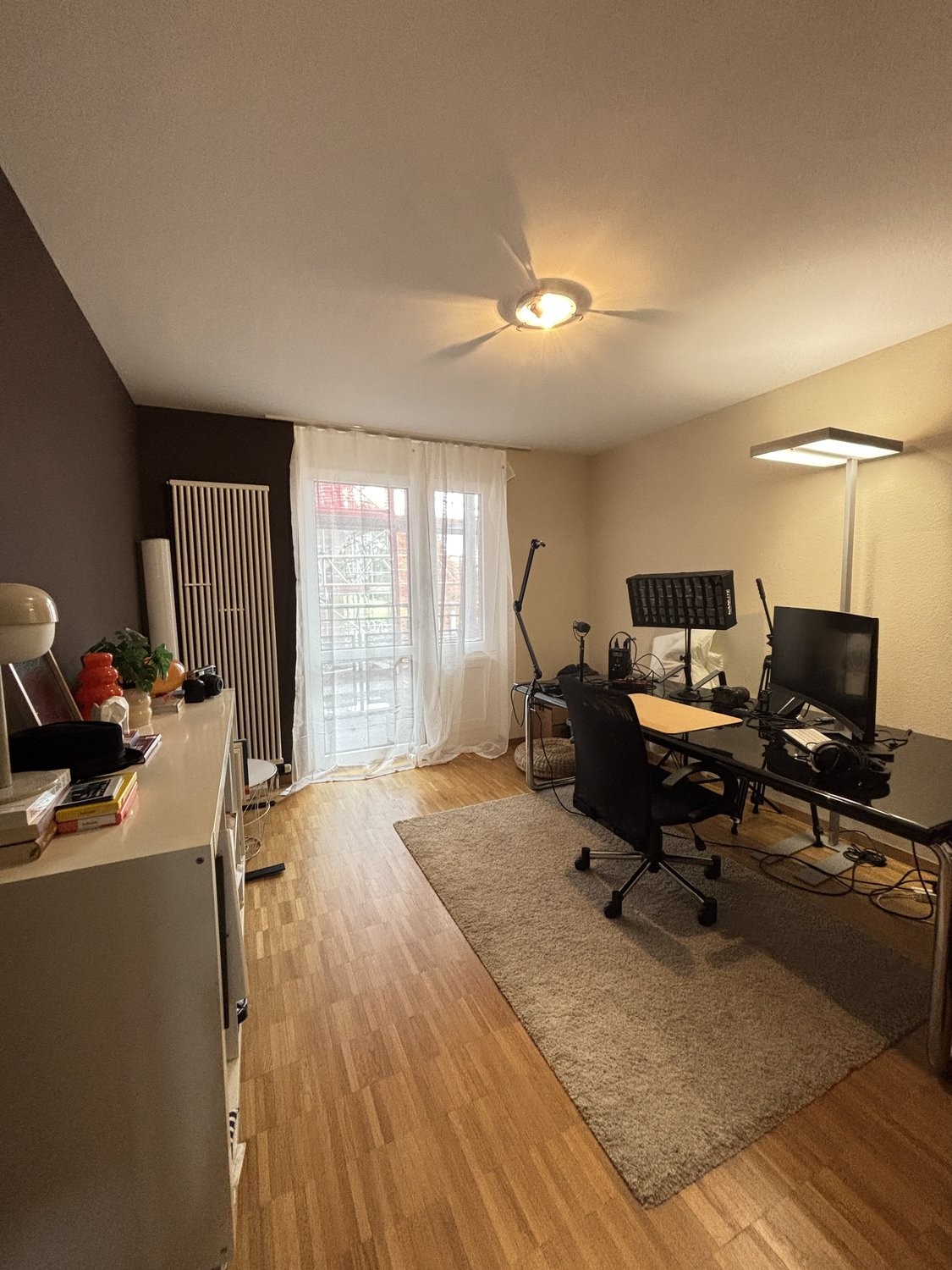 3 rooms furnished flat
