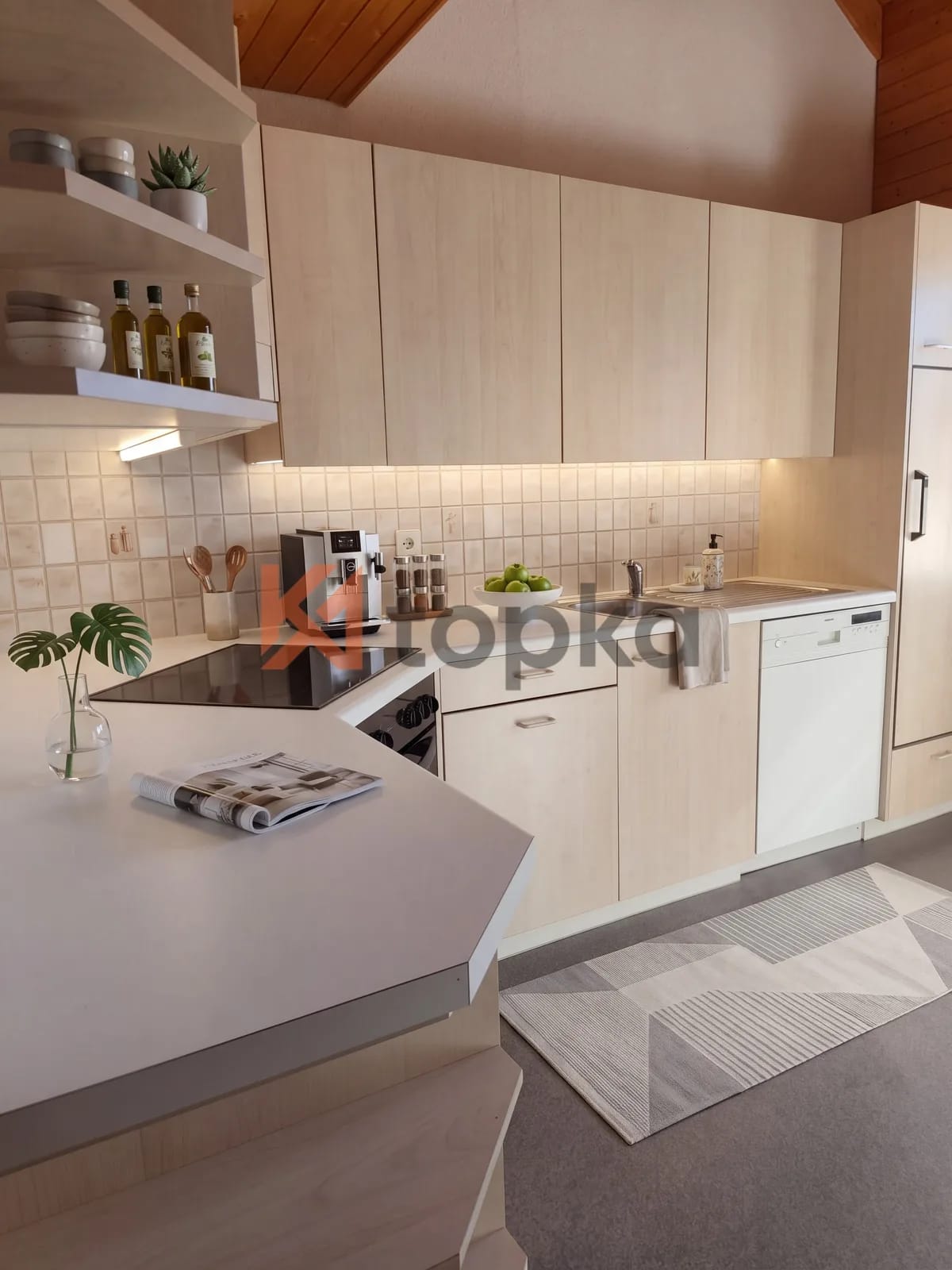 3 ½ room roof flat