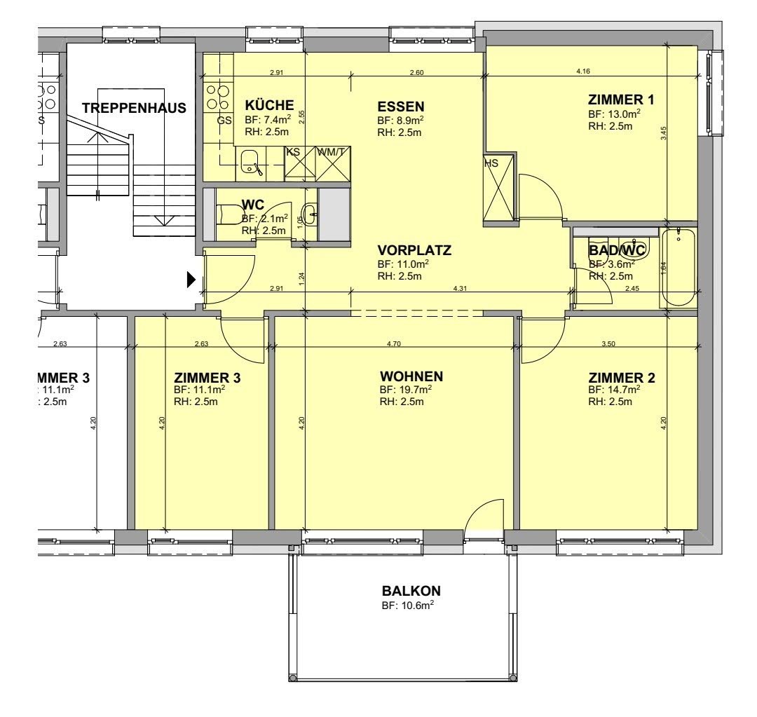 Room in a shared flat