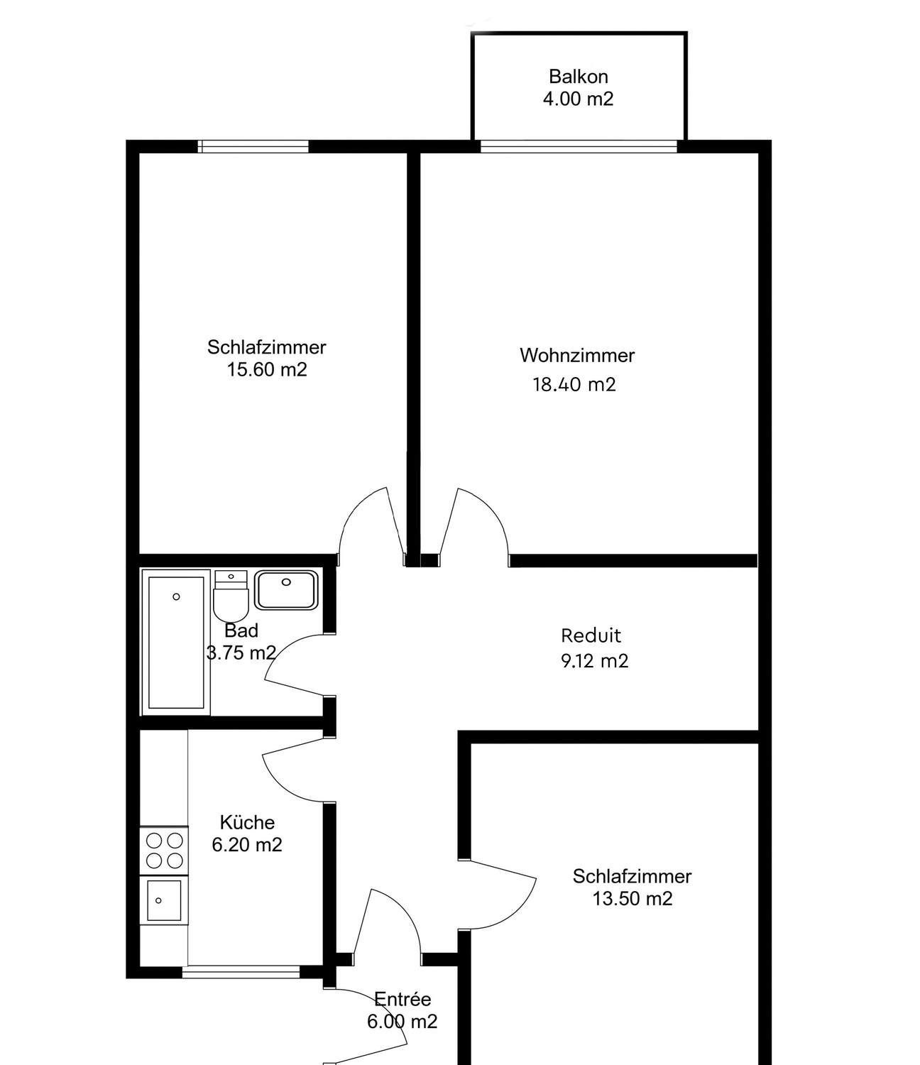 3 ½ rooms apartment, photo 6 of 7