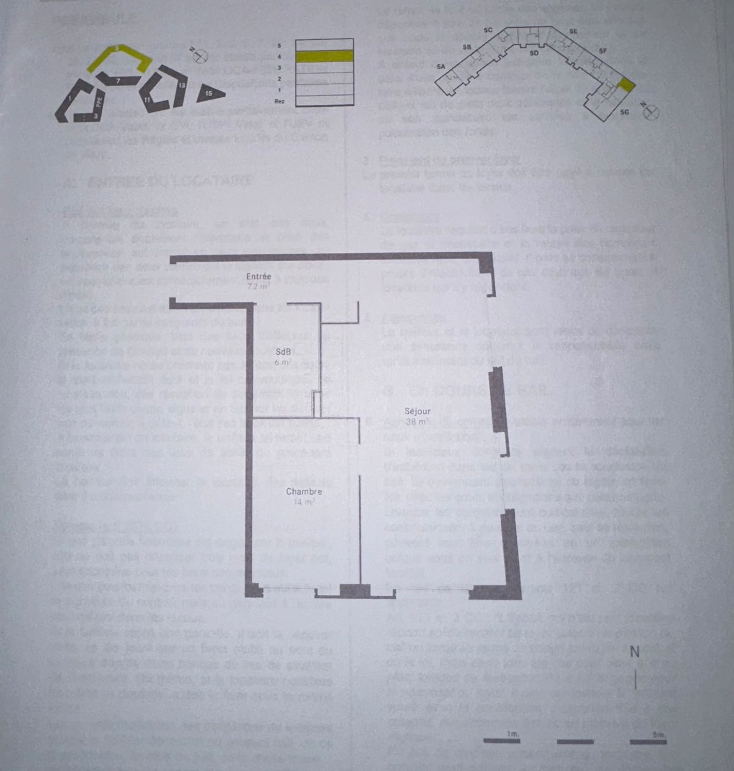 2 ½ rooms apartment