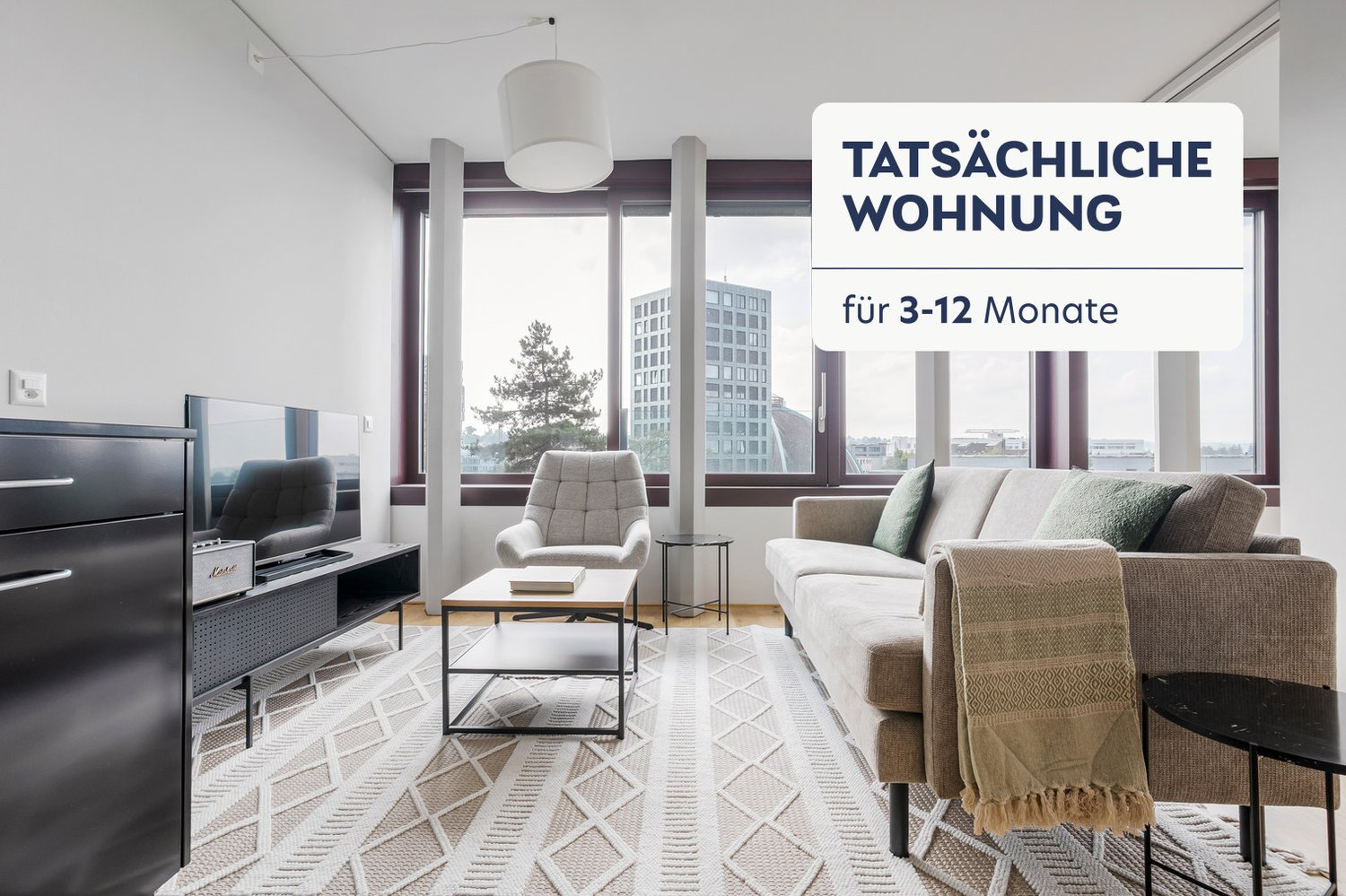 2 ½ rooms furnished flat, Foto 1 von 10