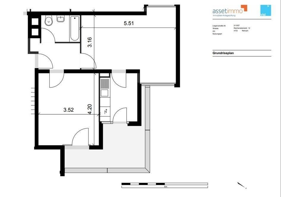 2 rooms apartment, photo 4 of 6