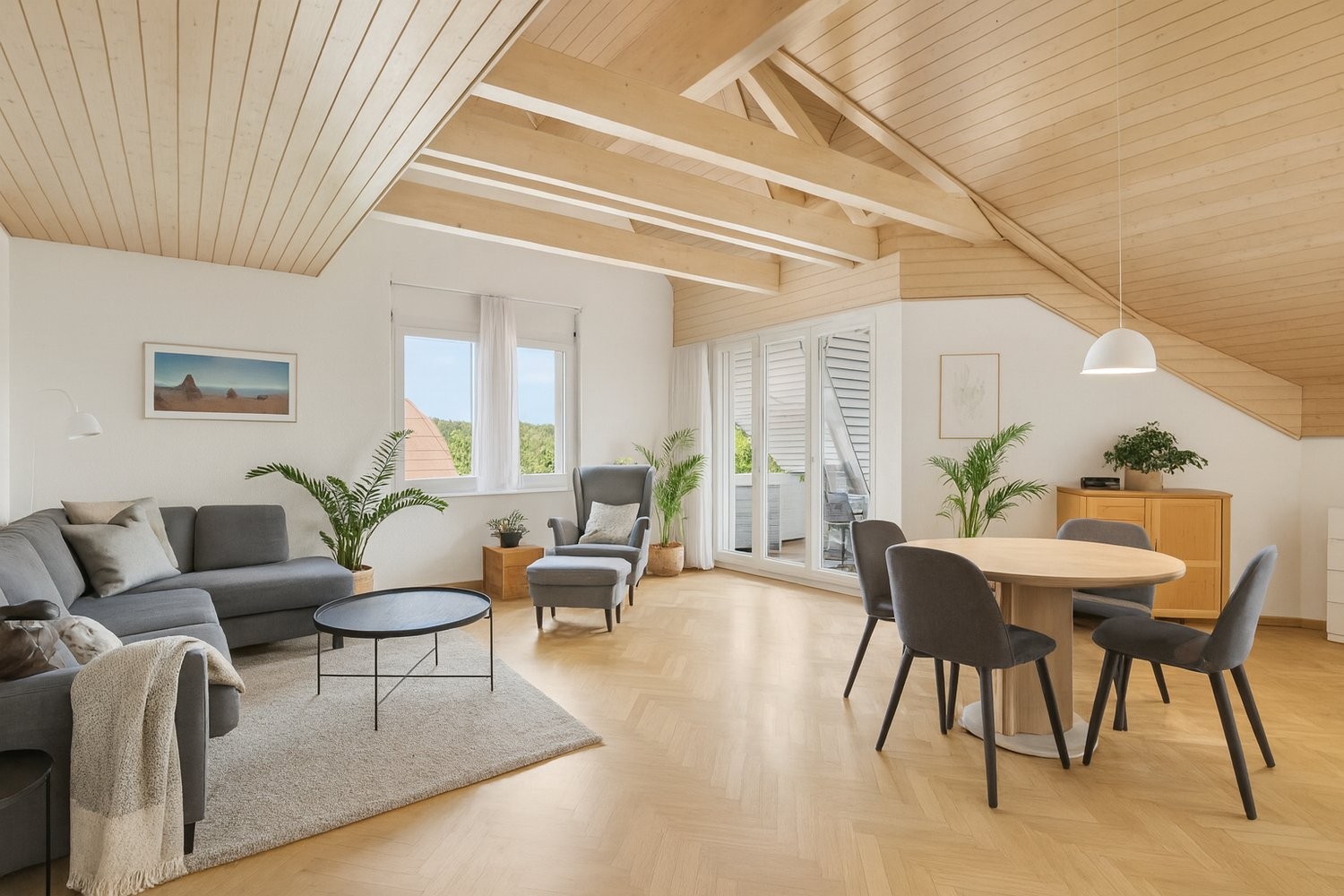 4 ½ pièces appartement au grenier, photo 2 sur 8