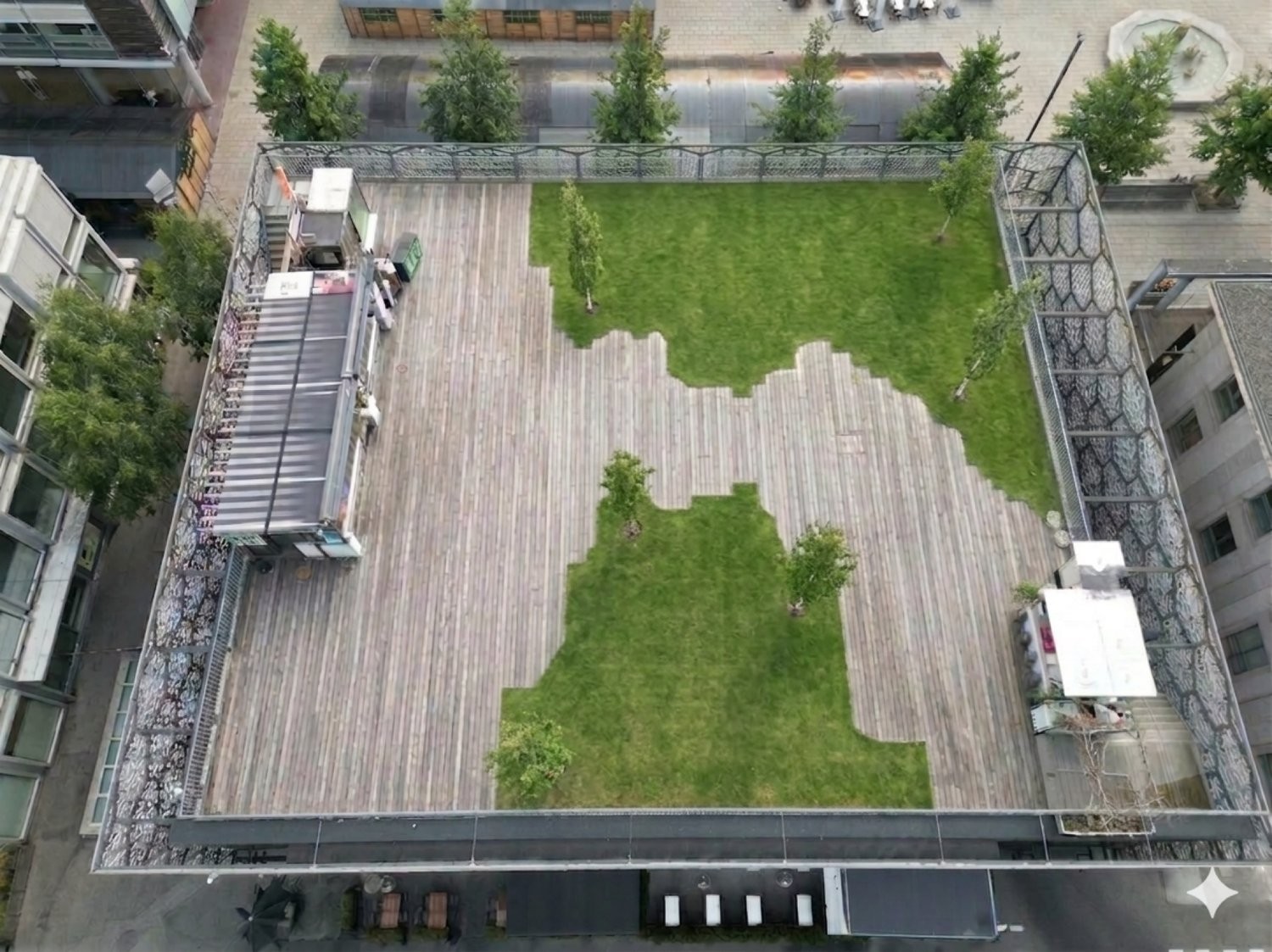 500m² office