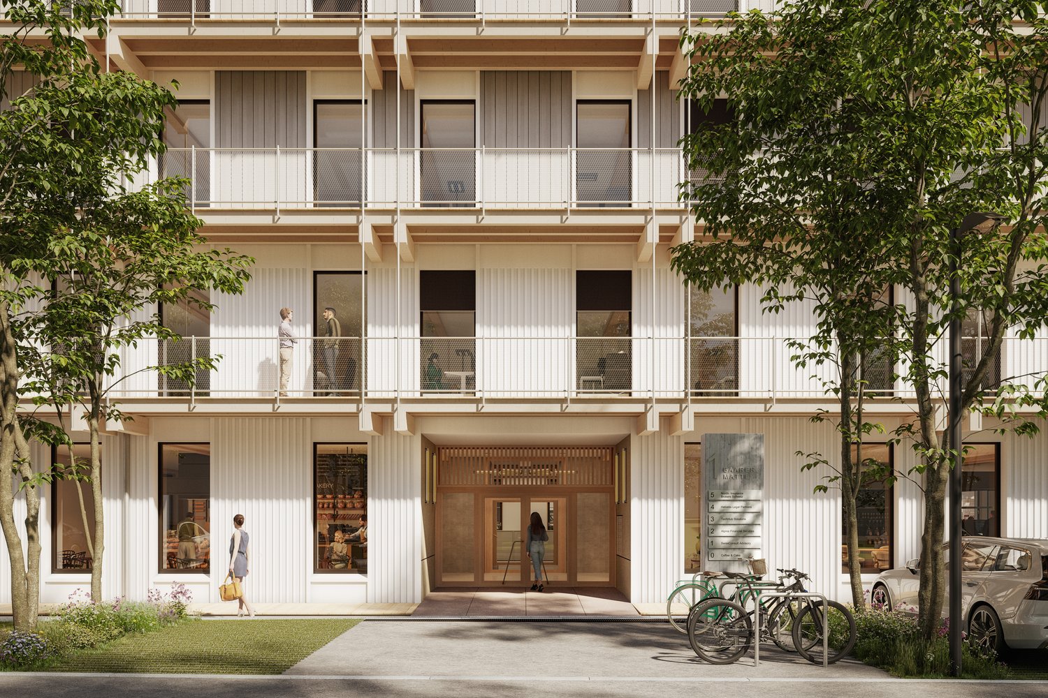 7013m² office