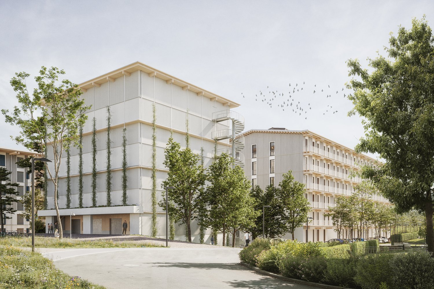 7013m² office