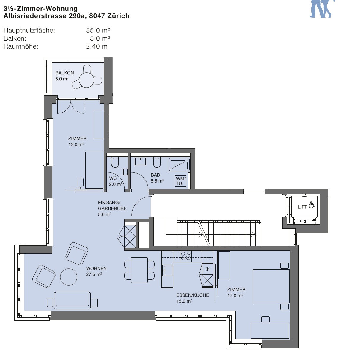 3 ½ rooms apartment, photo 2 of 10