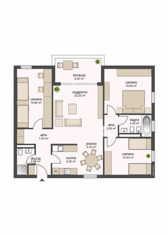 4 ½ rooms apartment, photo 1 of 10
