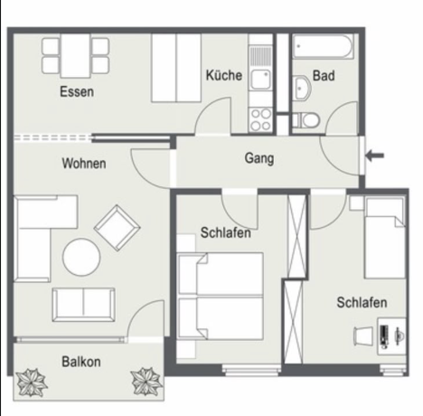 3 ½ rooms apartment, photo 3 of 7