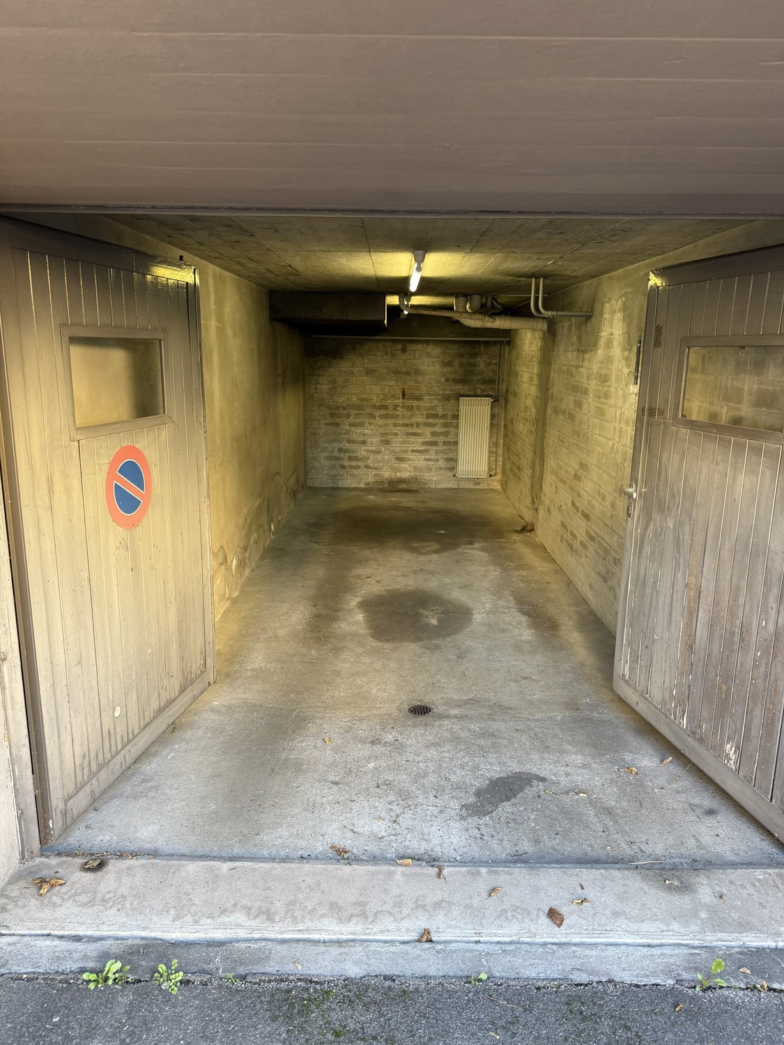 15m² single garage