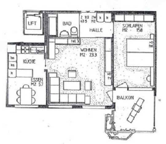 2 ½ rooms apartment, photo 7 of 7