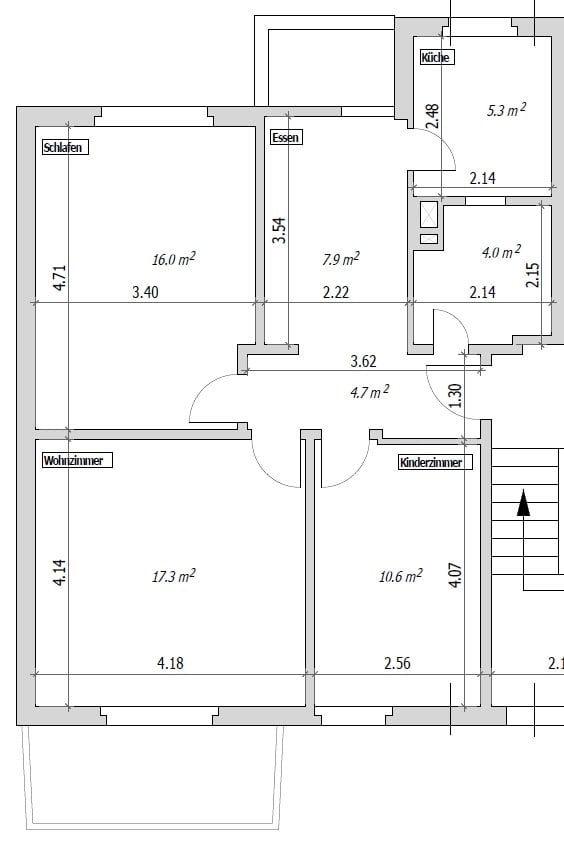 Appartement de 2 ½ pièces