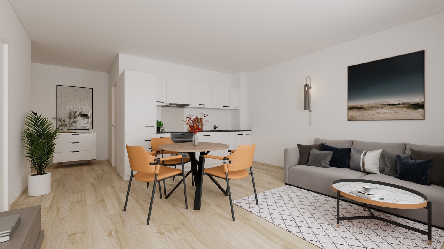 2 ½ rooms apartment