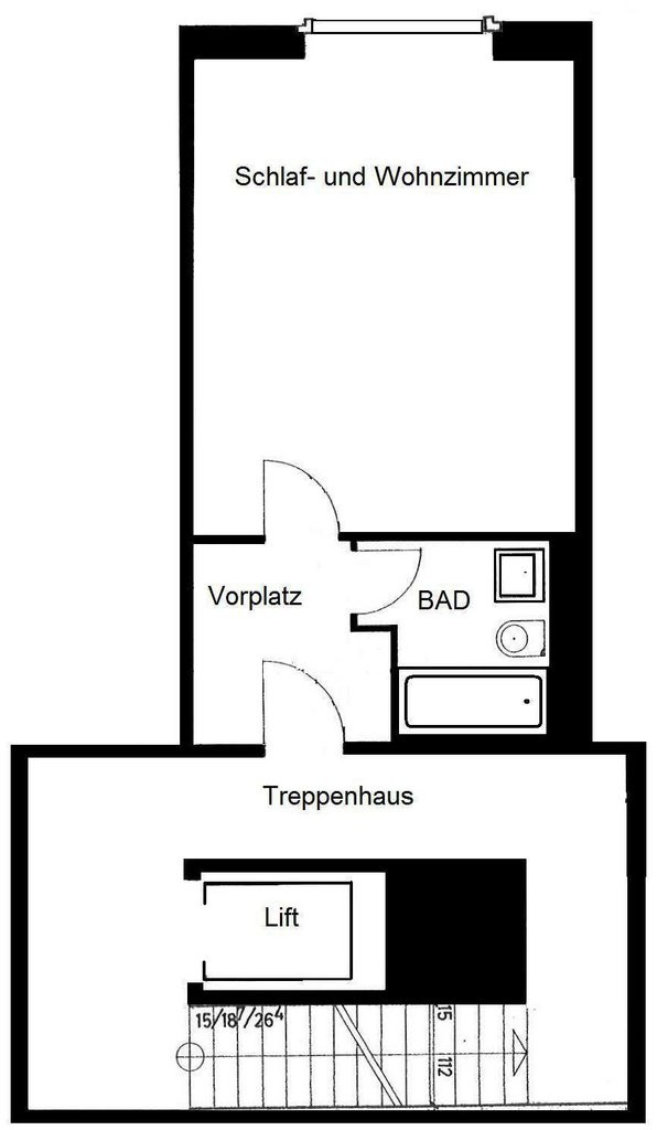 1 room single room, photo 5 of 6