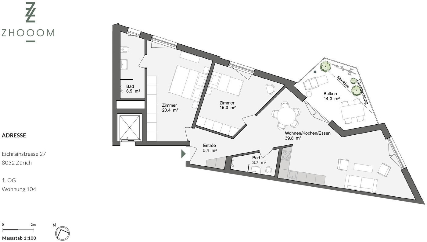 3 ½ rooms apartment, photo 7 of 10