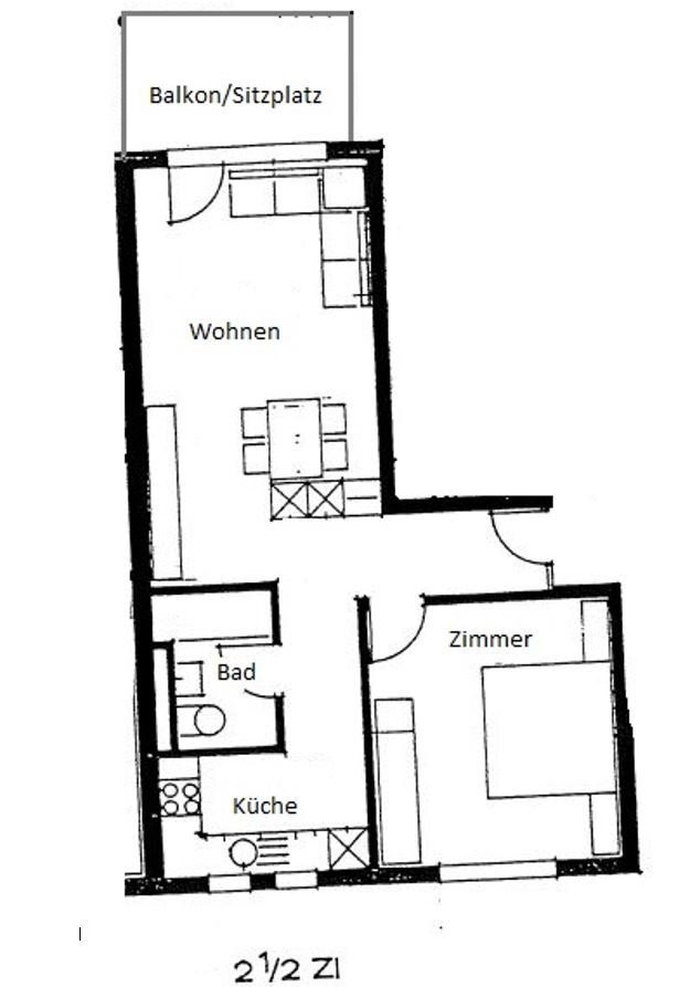 2 ½ rooms apartment, photo 8 of 8