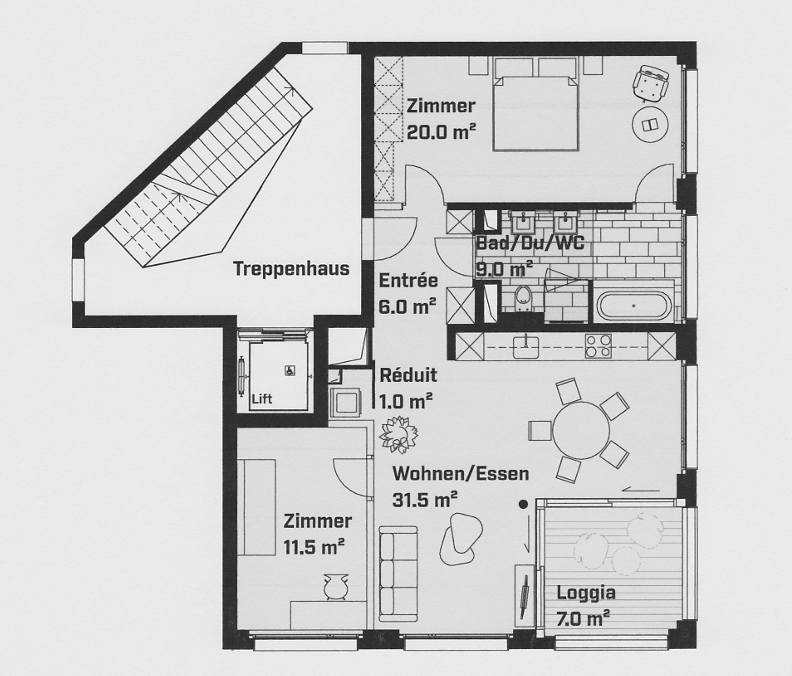 3 ½ rooms apartment, photo 10 of 10