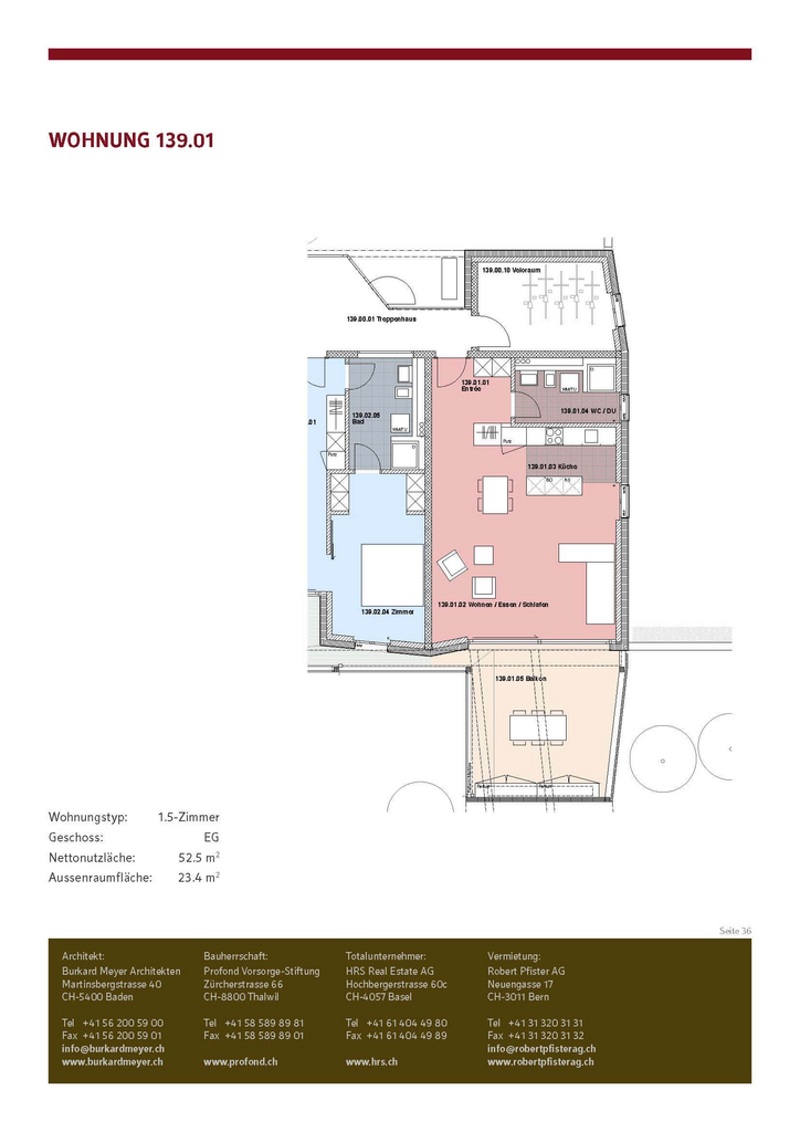 1 ½ rooms apartment, photo 5 of 7