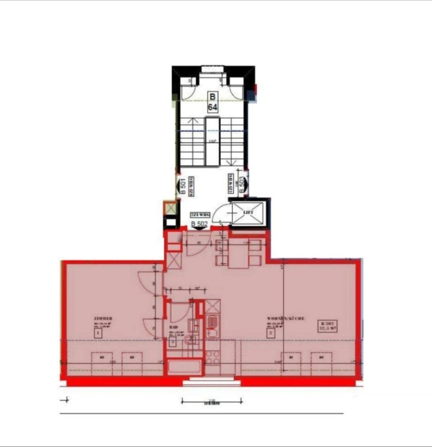 1 rooms apartment